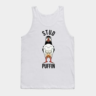 Funny Stud Puffin Tank Top